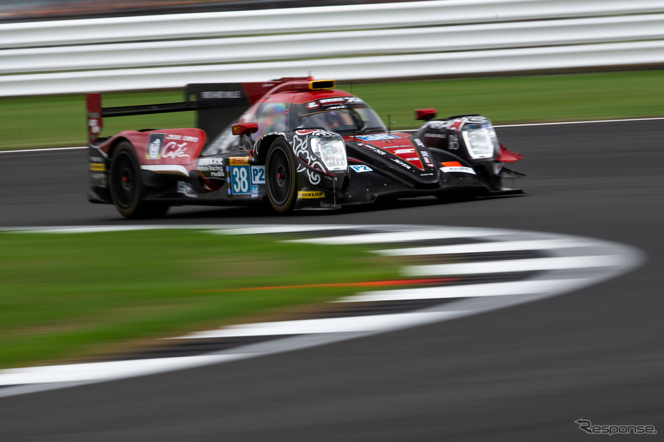 LMP2クラス優勝の#38 ジャッキー・チェンDCレーシング。《写真提供 FIA-WEC》