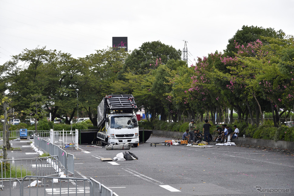 鈴鹿10時間耐久レース パレード中止の様子《撮影 雪岡直樹》