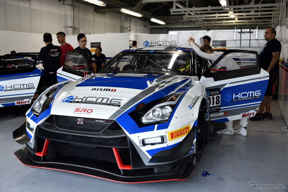 018号車のKCGM 『ニッサンGT-RニスモGT3』《撮影 雪岡直樹》