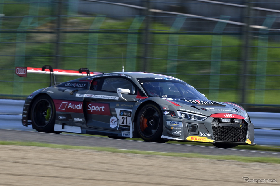 21号車Audi Team Hitotsuyama 『Audi R8 LMS』《撮影 雪岡直樹》