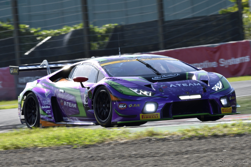 88号車JLOC 『LAMBORGHINI HURACAN GT3』《撮影 雪岡直樹》
