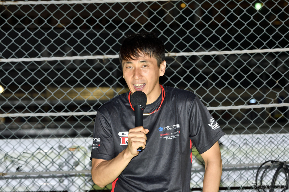 018号車のKCGM 『ニッサンGT-RニスモGT3』松田次生《撮影 雪岡直樹》