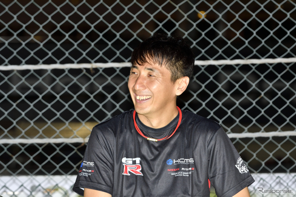 018号車のKCGM 『ニッサンGT-RニスモGT3』松田次生《撮影 雪岡直樹》
