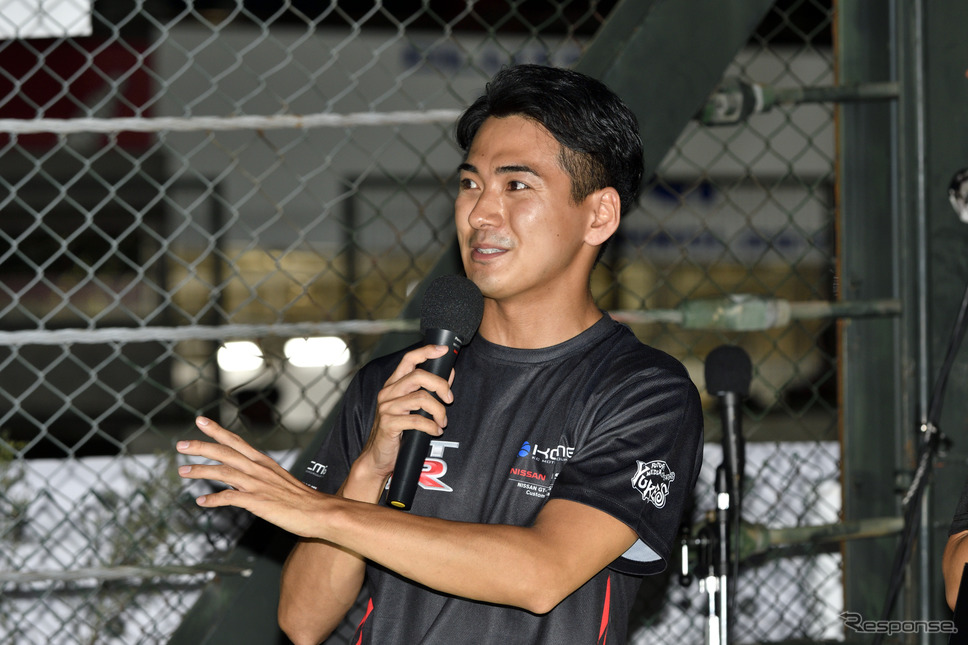 018号車のKCGM 『ニッサンGT-RニスモGT3』千代勝正《撮影 雪岡直樹》