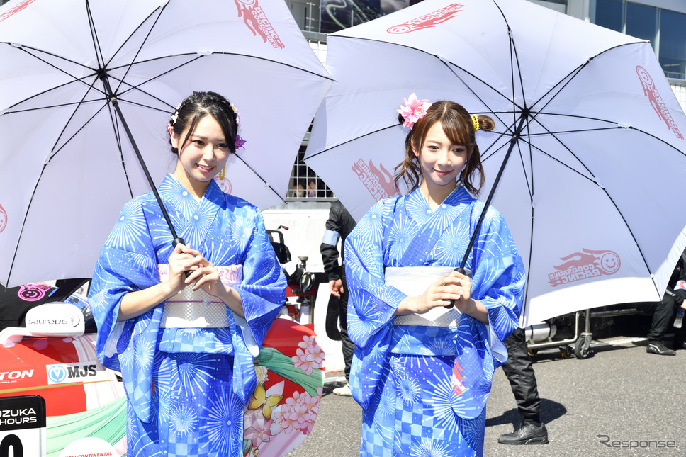 鈴鹿10時間耐久レースのレースクイーン《撮影 雪岡直樹》