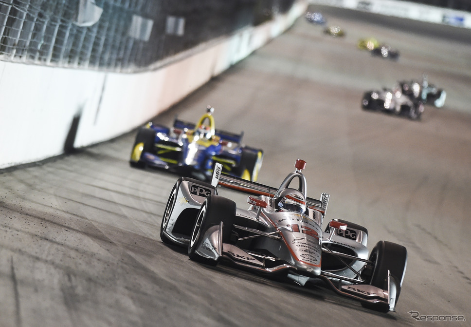 優勝した#12 ウィル・パワー。《写真提供 INDYCAR》