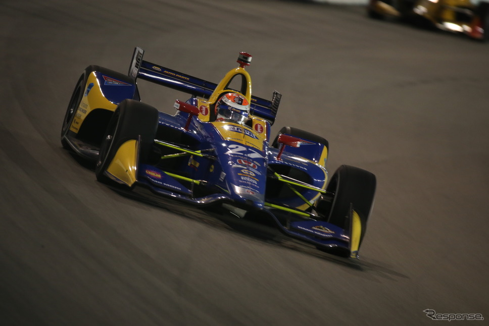 決勝2位の#27 ロッシ。《写真提供 INDYCAR》