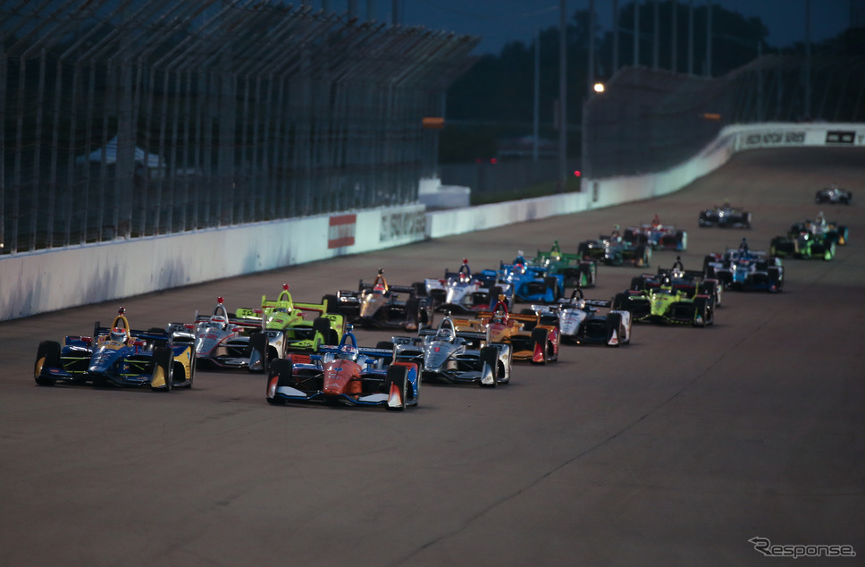 今季最後のオーバル戦を終え、シリーズはロードコースでの残り2戦に向かう。《写真提供 INDYCAR》