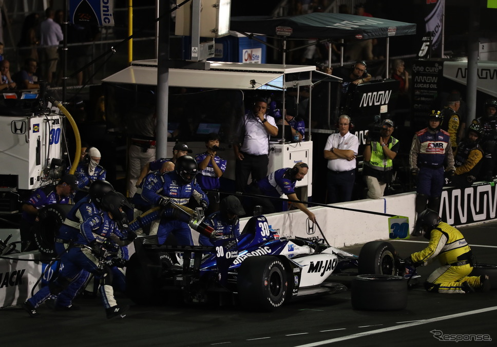 #30 佐藤琢磨は決勝9位だった。《写真提供 INDYCAR》