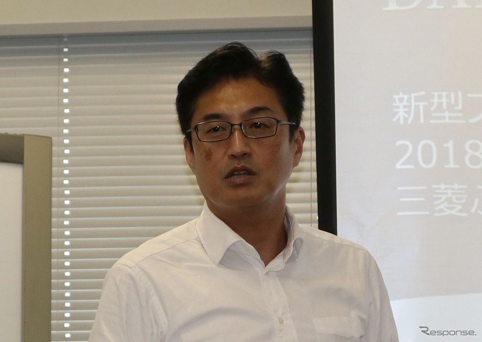 エンタイヤビークル開発統括部長 恩田実氏《撮影 中尾真二》