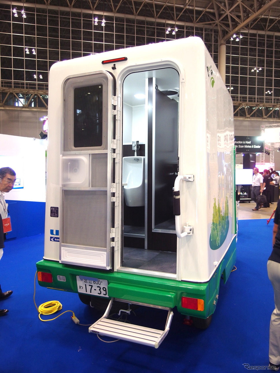 ユナイト(建設・測量生産性向上展 CSPI-EXPO 2018)《撮影 高木啓》