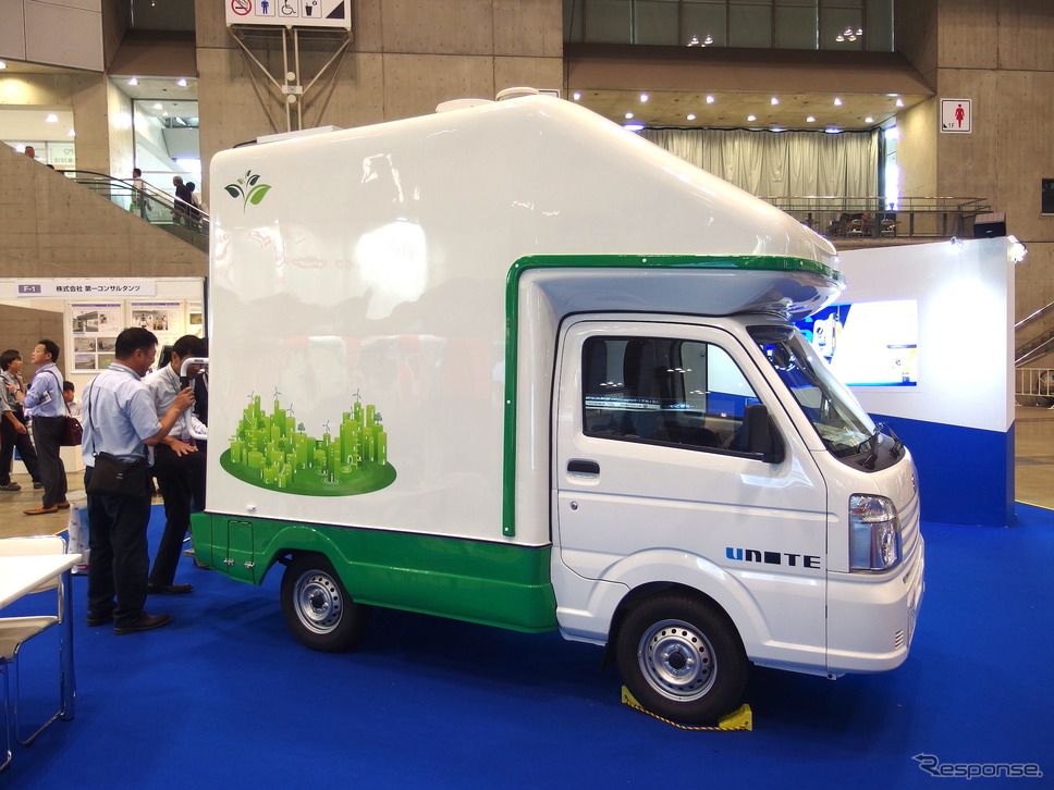 ユナイト(建設・測量生産性向上展 CSPI-EXPO 2018)《撮影 高木啓》