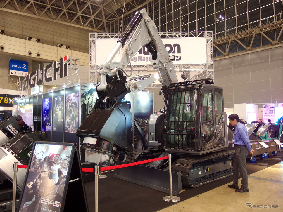 タグチ工業/田口クリエイト(建設・測量生産性向上展 CSPI-EXPO 2018)《撮影 高木啓》