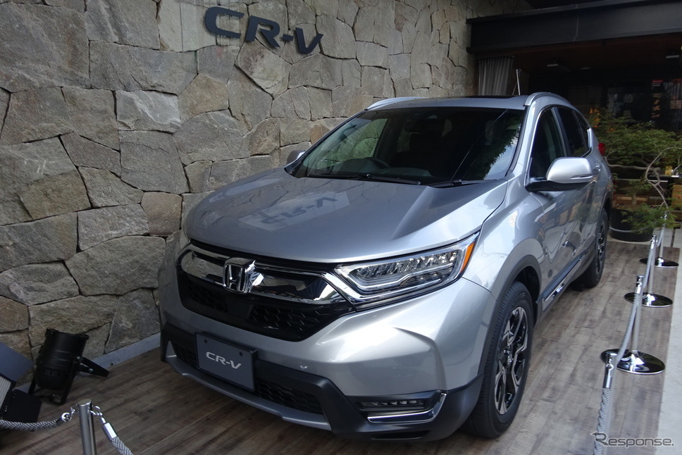 ホンダCR-V、ガソリンターボ車《撮影 池原照雄》