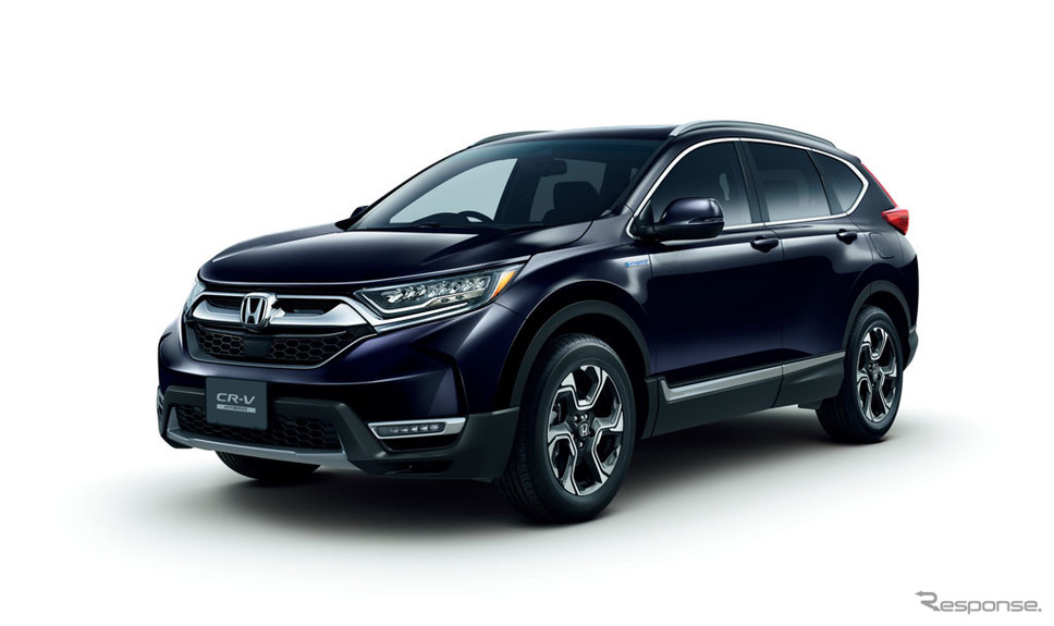 ホンダ CR-V ハイブリッド EX マスターピース(ルーセブラック・メタリック)