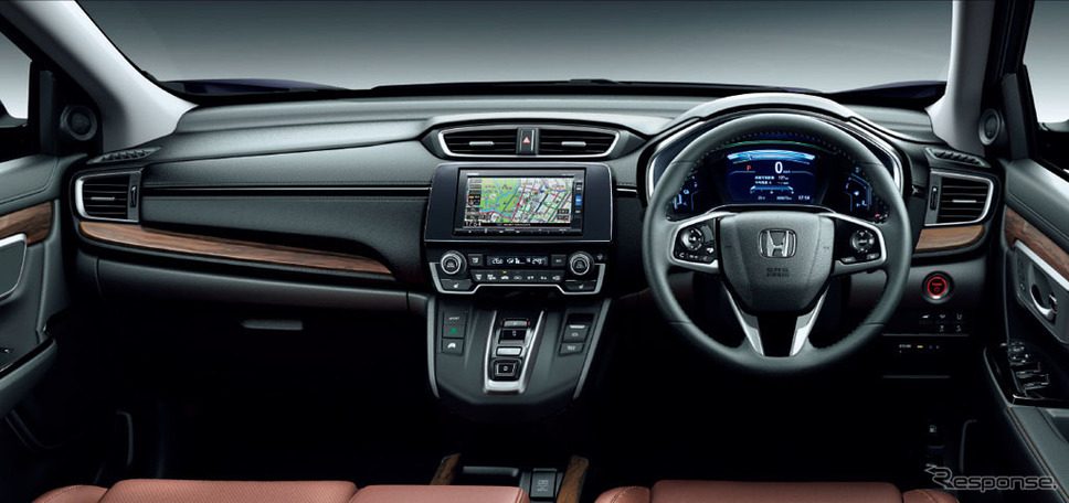 ホンダ CR-V ハイブリッド EX マスターピース インパネ(ブラウン)