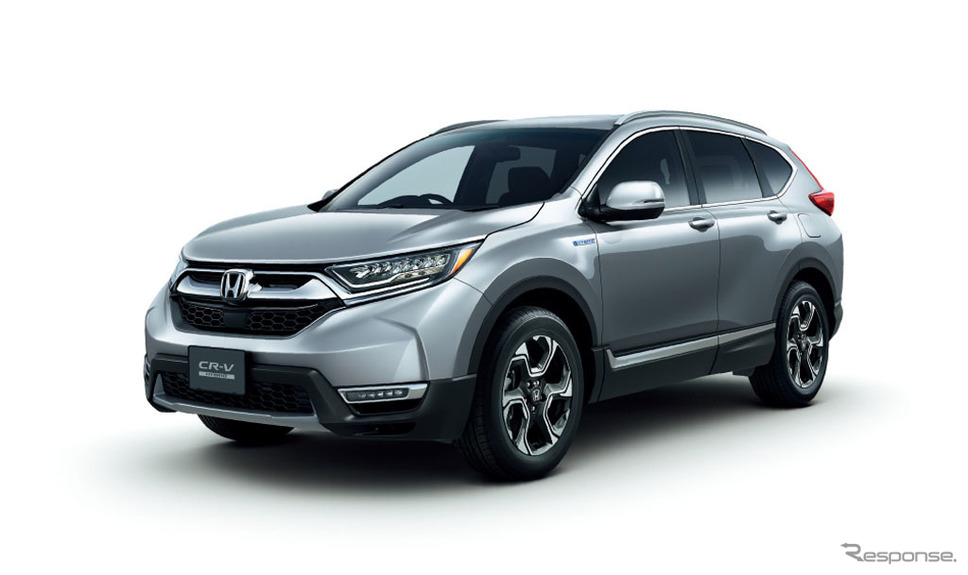ホンダ CR-V ハイブリッド EX マスターピース(ルナシルバー・メタリック)