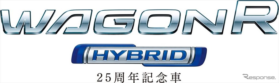 スズキ ワゴンR 25周年記念車 ロゴ