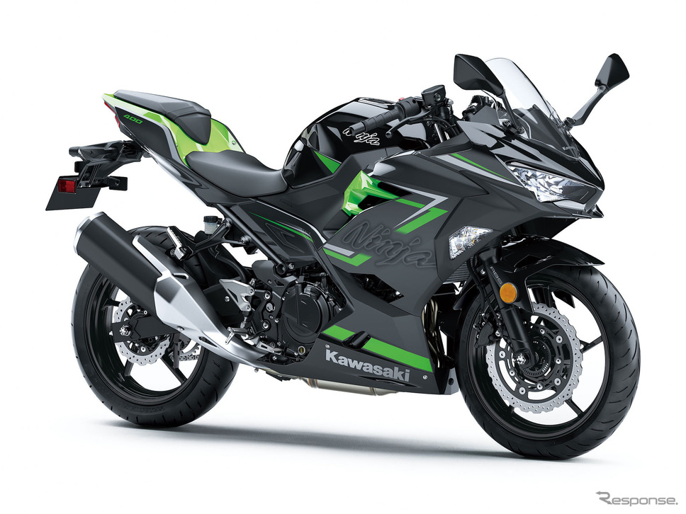 Ninja 400/エボニー×メタリックマグネティックダークグレー