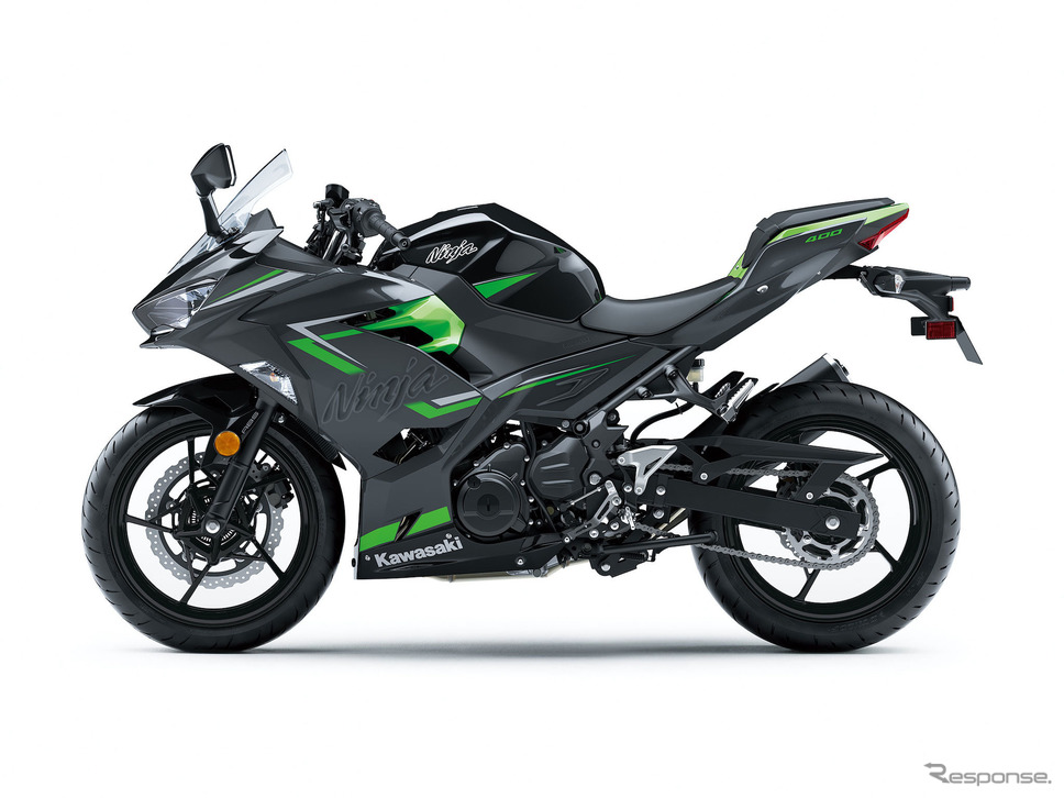 Ninja 400/エボニー×メタリックマグネティックダークグレー