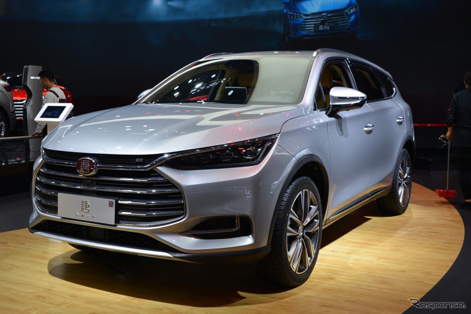 BYD 新型 唐(北京モーターショー2018)《撮影 平川 亮》