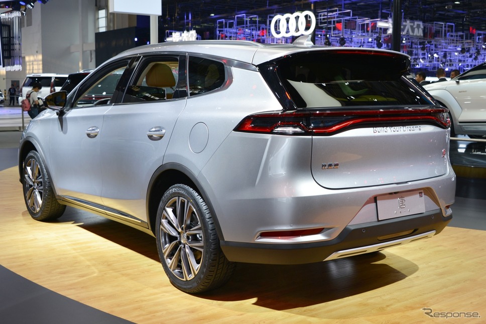 BYD 新型 唐(北京モーターショー2018)《撮影 平川 亮》