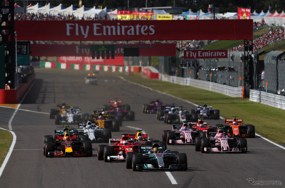 2017年のF1日本GP《写真提供 MOBILITY LAND》