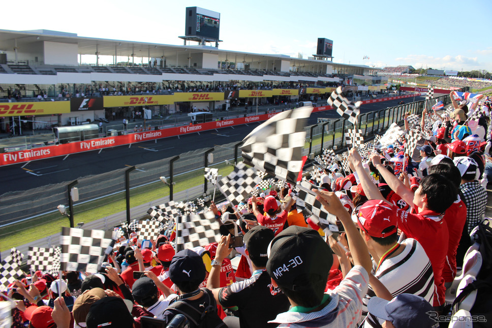 2017年のF1日本GP《写真提供 MOBILITY LAND》
