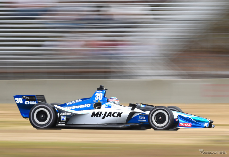 #30 佐藤琢磨(ポートランド戦予選日)《写真提供 INDYCAR》