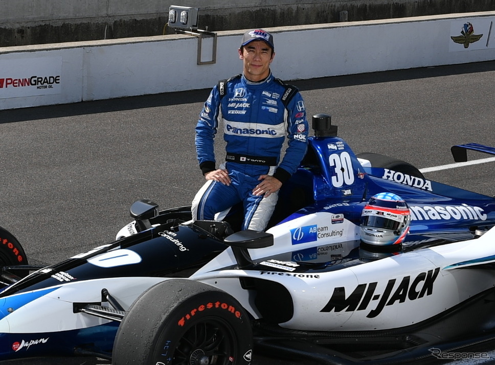 #30 佐藤琢磨(第102回インディ500)《写真提供 INDYCAR》