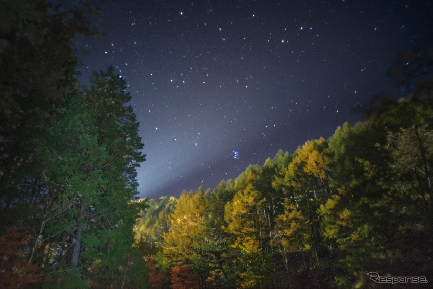 阿智村の星空(イメージ)