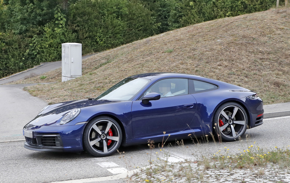 ポルシェ 911 新型(911カレラ)スクープ写真《APOLLO NEWS SERVICE》