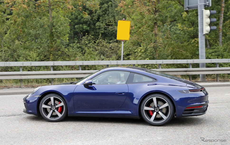 ポルシェ 911 新型(911カレラ)スクープ写真《APOLLO NEWS SERVICE》