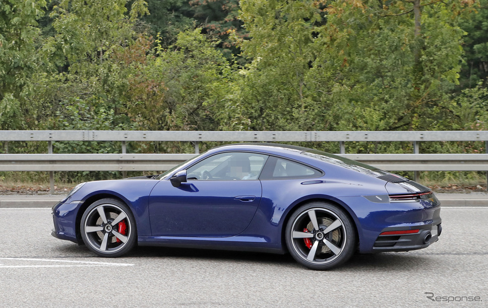 ポルシェ 911 新型(911カレラ)スクープ写真《APOLLO NEWS SERVICE》