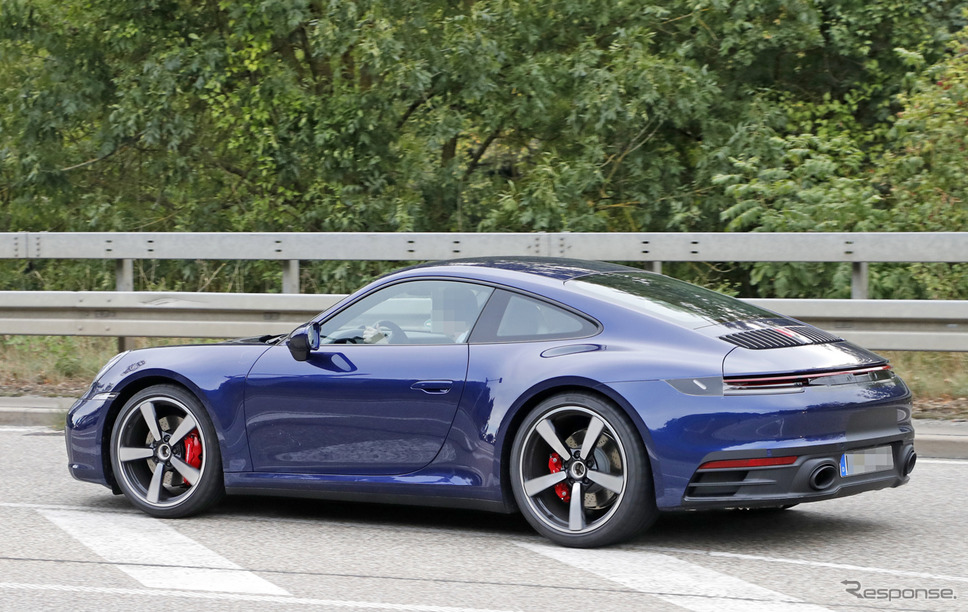 ポルシェ 911 新型(911カレラ)スクープ写真《APOLLO NEWS SERVICE》