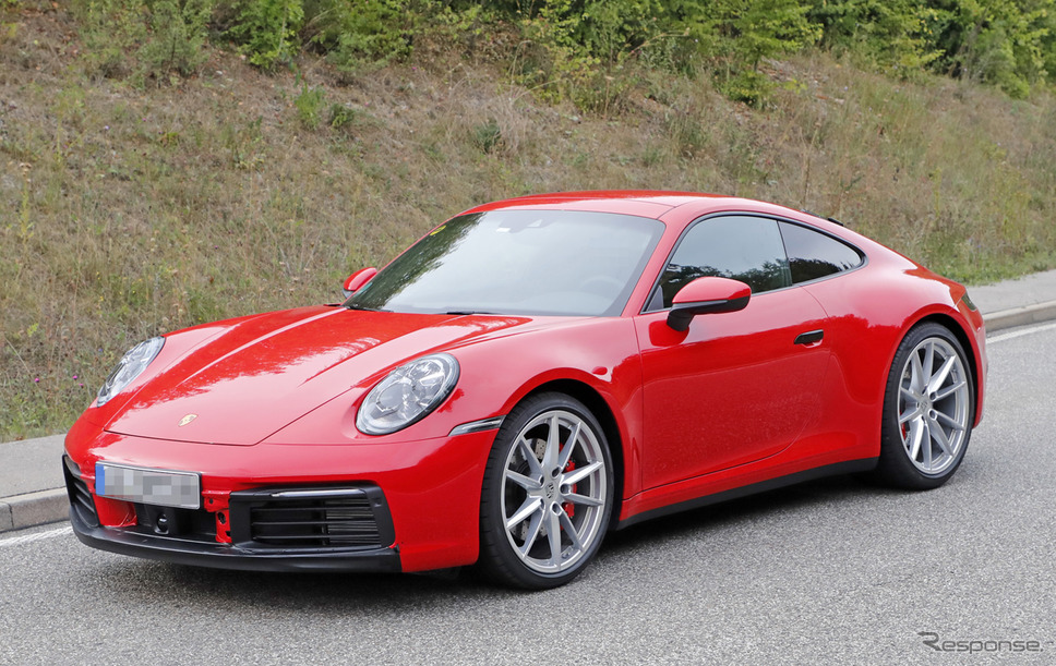 ポルシェ 911 新型(911カレラS)スクープ写真《APOLLO NEWS SERVICE》