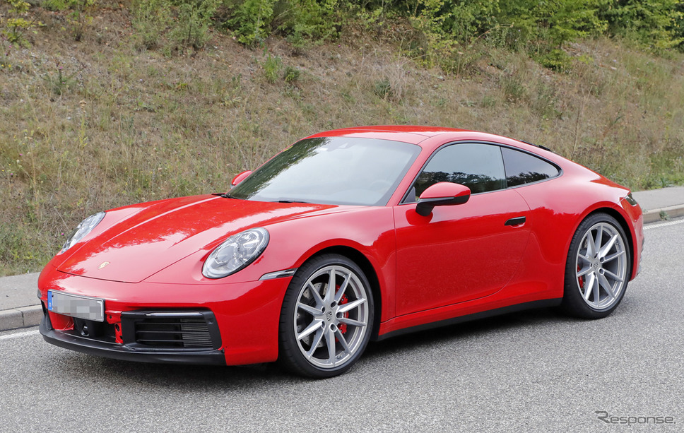 ポルシェ 911 新型(911カレラS)スクープ写真《APOLLO NEWS SERVICE》
