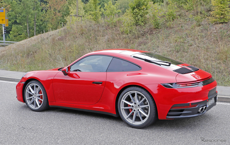 ポルシェ 911 新型(911カレラS)スクープ写真《APOLLO NEWS SERVICE》