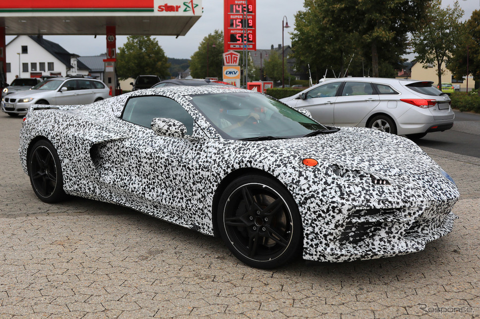 シボレー コルベット 次期型(C8)スクープ写真《APOLLO NEWS SERVICE》