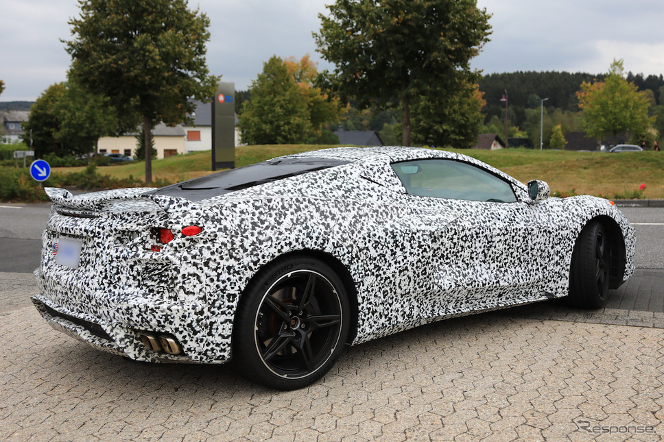 シボレー コルベット 次期型(C8)スクープ写真《APOLLO NEWS SERVICE》
