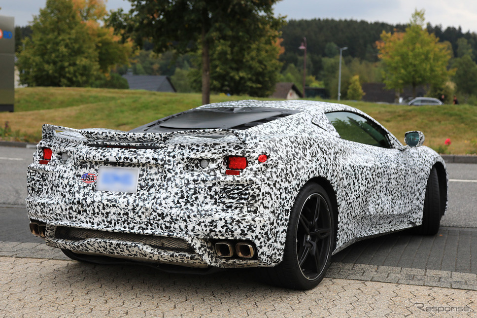 シボレー コルベット 次期型(C8)スクープ写真《APOLLO NEWS SERVICE》