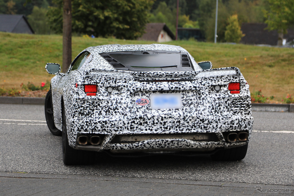シボレー コルベット 次期型(C8)スクープ写真《APOLLO NEWS SERVICE》