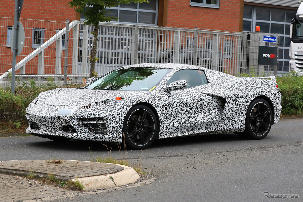 シボレー コルベット 次期型(C8)スクープ写真《APOLLO NEWS SERVICE》