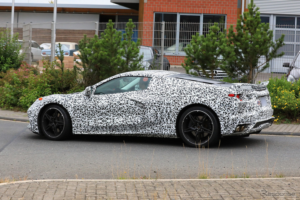 シボレー コルベット 次期型(C8)スクープ写真《APOLLO NEWS SERVICE》
