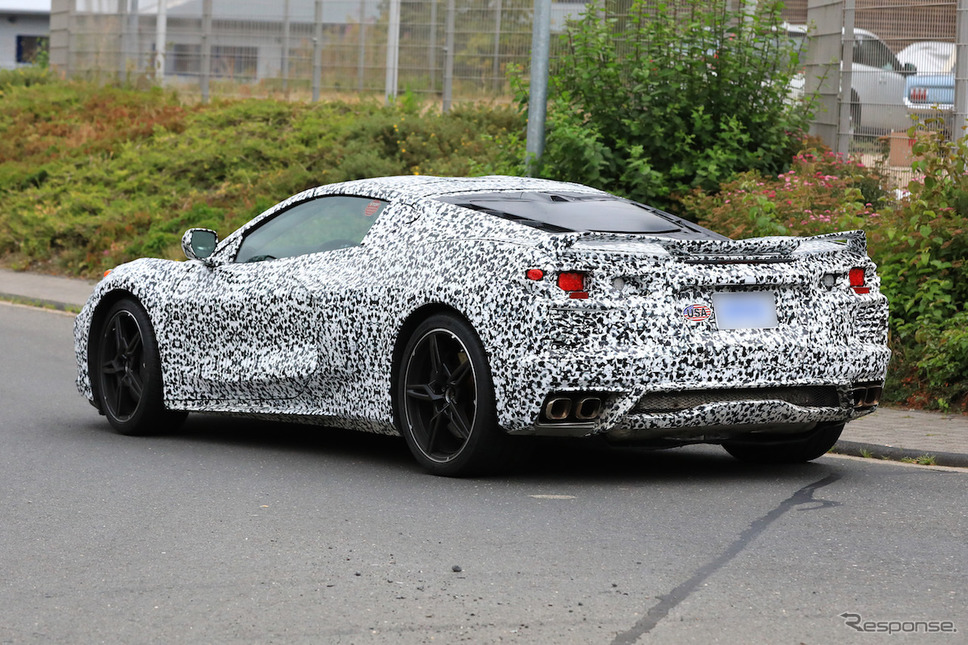 シボレー コルベット 次期型(C8)スクープ写真《APOLLO NEWS SERVICE》