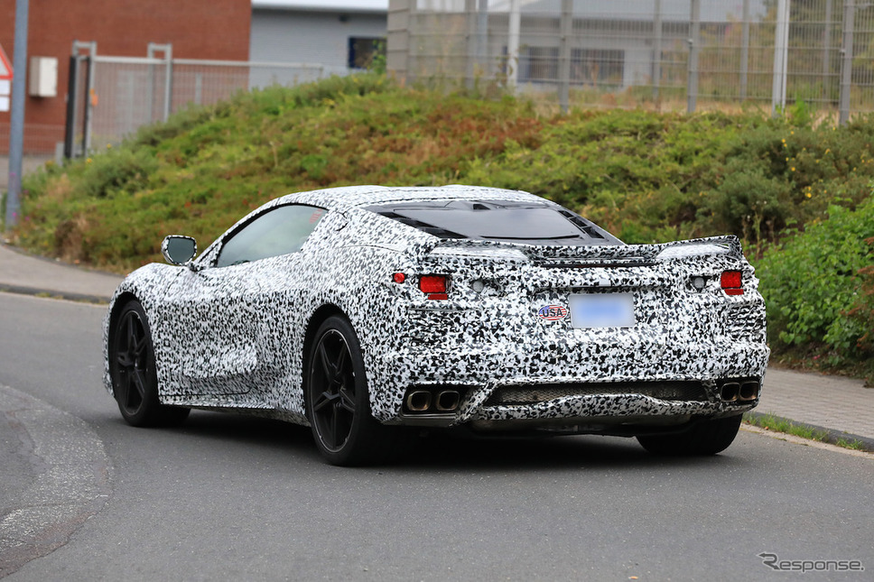 シボレー コルベット 次期型(C8)スクープ写真《APOLLO NEWS SERVICE》
