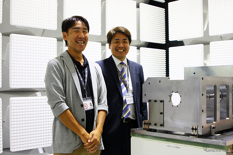 UL Japan コンシューマーテクノロジー事業部 中澤崇氏と田畑裕也氏《撮影 大野雅人(GazinAirlines)》