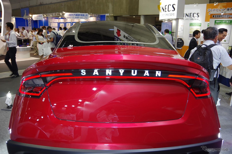 台湾のデザイン会社「SANYUAN」(名古屋オートモーティブワールド)《撮影 宮崎壮人》