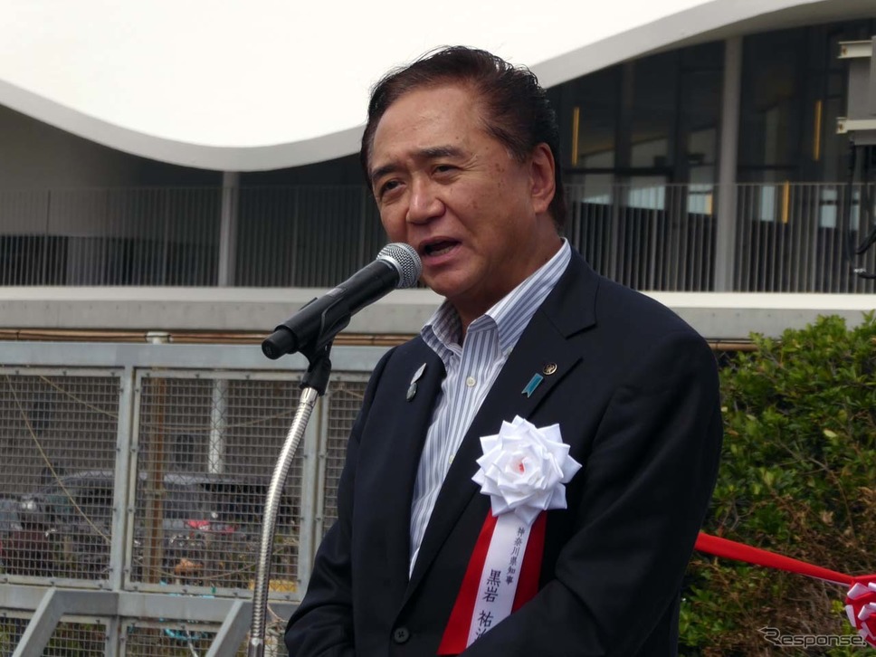 「東京五輪・パラリンピックでは自動運転“レベル4”で無人運転バスを走らせたい」黒岩知事