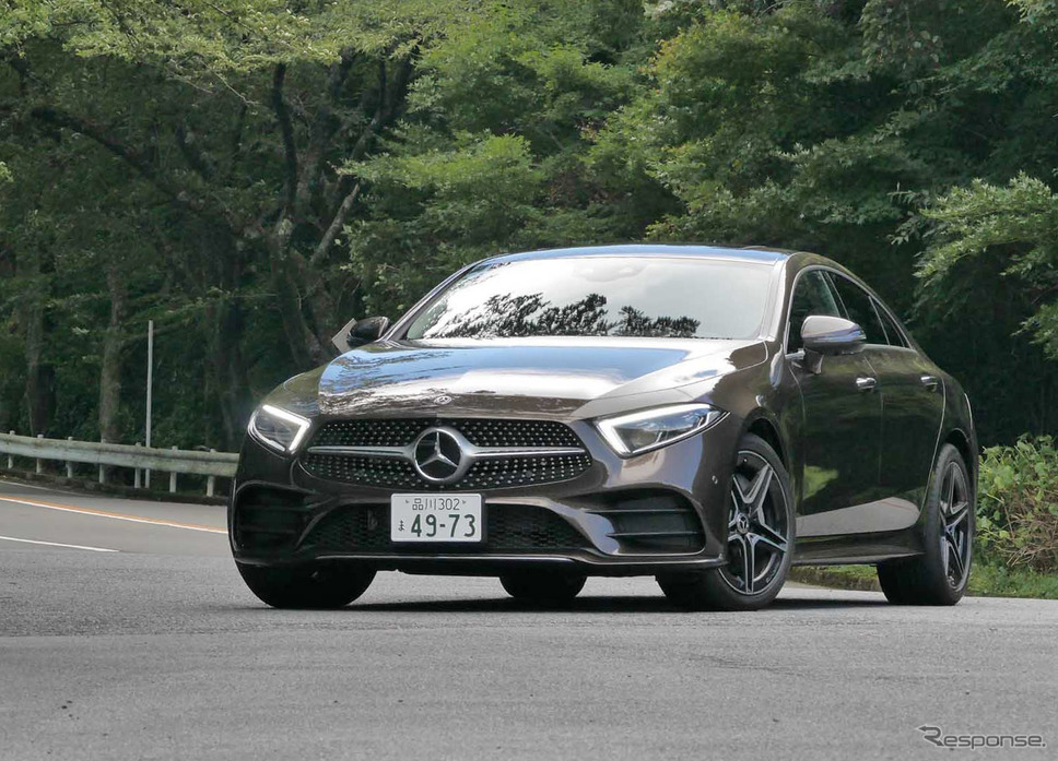 メルセデスベンツ CLS450 4マチック撮影 中村孝仁